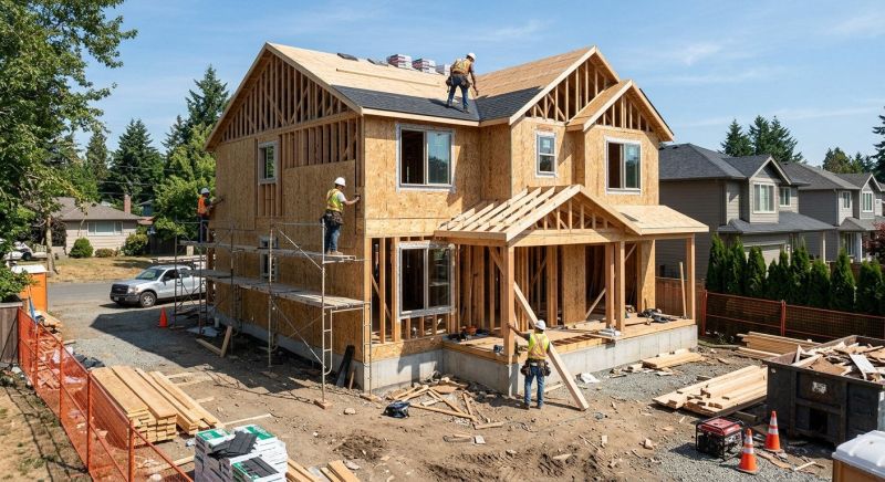 Custom House Building in Marin County, CA
